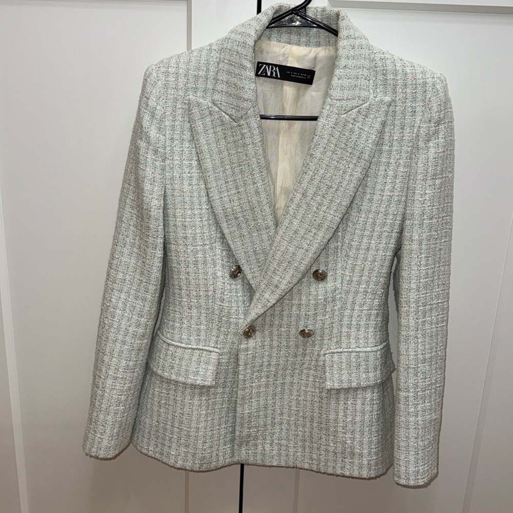 Zara Tweed Blazer